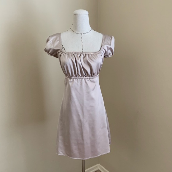 Brandy Melville Dresses & Skirts - Rare Brandy Melville Satin Dress Europe Italy vsco